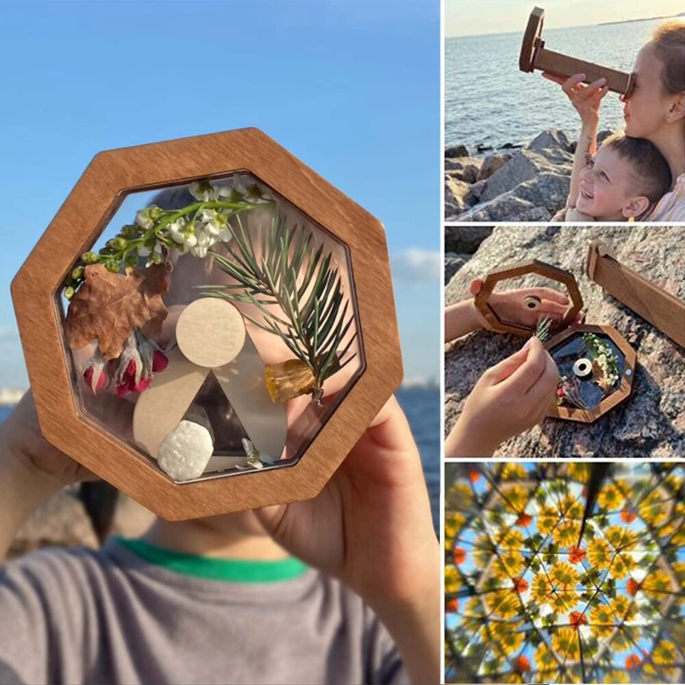 Kaleidoscope Enfant Kids Toys Magic Changeful Colored World Glasses Puzzle Toy Creative Gitfs for Children Toddler