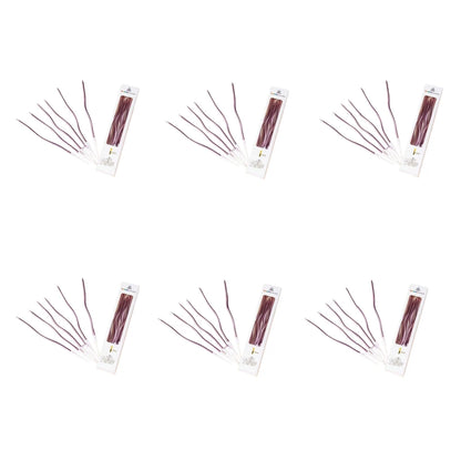 1/6boxes 15CM Curved Cake Candles Birthday Baby Shower Gender Reveal Cupcake Decorating Candle Toppers Wedding Party Decorative