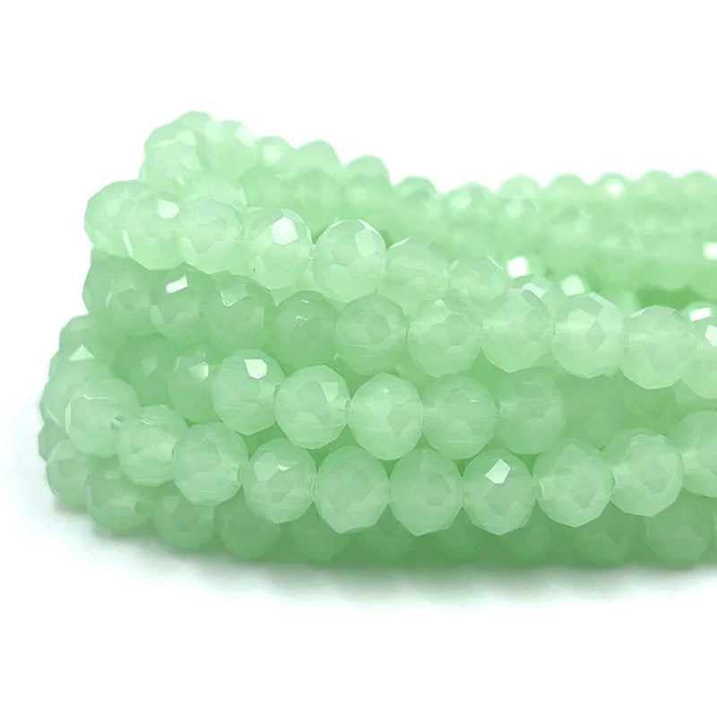 Colorful 2/3/4/6/8/10mm Austria Faceted Crystal Glass Beads For Jewelry Making DIY Accessories