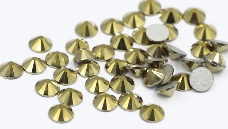 Multi colors SS3-SS30 Non Hot Fix Rhinestones flat back crystal strass glitter stone for DIY manicure 3D nail art fabric garment