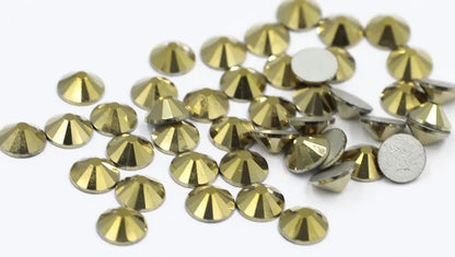 Multi colors SS3-SS30 Non Hot Fix Rhinestones flat back crystal strass glitter stone for DIY manicure 3D nail art fabric garment