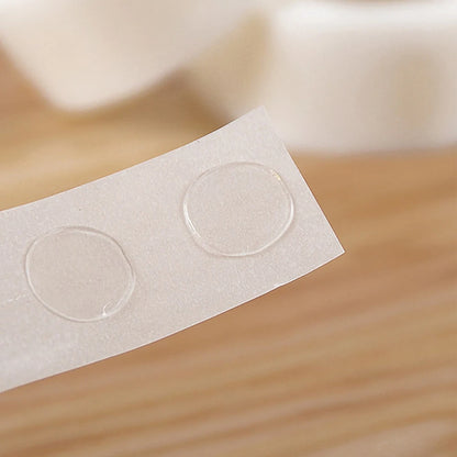 100 Dots/Roll Candle Wick Stickers 13mm Double-Sided Adhesive Glue Stickers Balloon Tape Removable DIY Candle Making