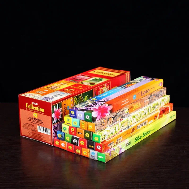 GR 8-40 Sticks India Lavender Incense Sandal Meditation Jasmine Home Fragrance Bedroom Toilet Agarwood Tibetan Line Aromatherapy