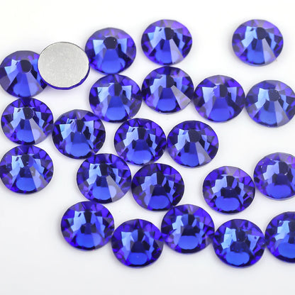 Glitter Crystal стразы Non Hotfix Rhinestones DIY Glass Rhinestone Flatback Diamond Nails Crystals Strass For Nail Charms Dress