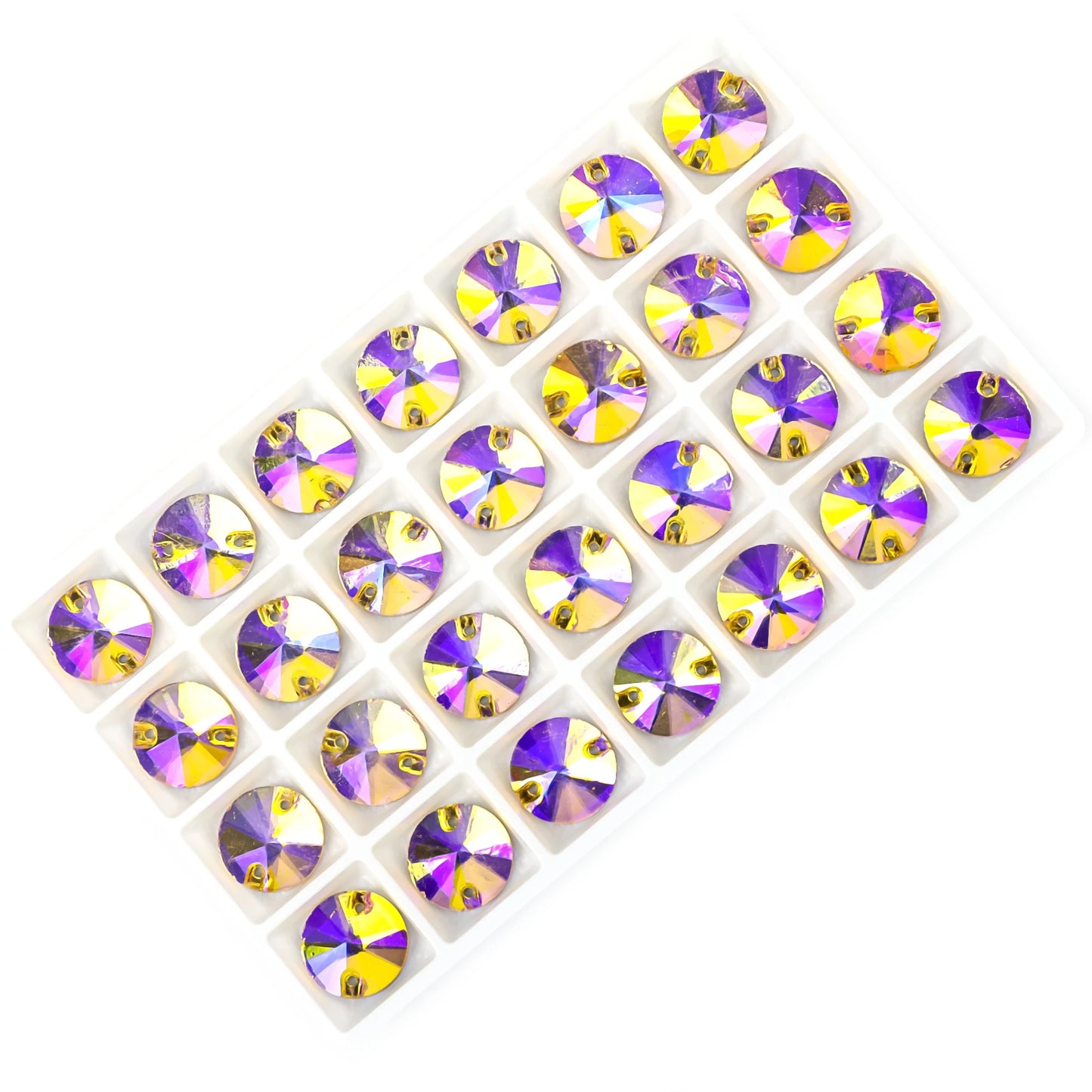 VC All Size Crystal Rhinestone AB Round Flatback Clothing Shell Beads Wedding Accessories Are Used For Decoration And DIY