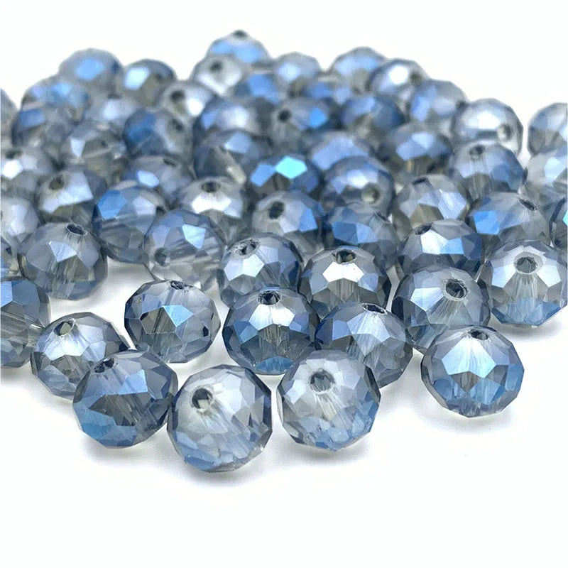 Colorful 2/3/4/6/8/10mm Austria Faceted Crystal Glass Beads For Jewelry Making DIY Accessories