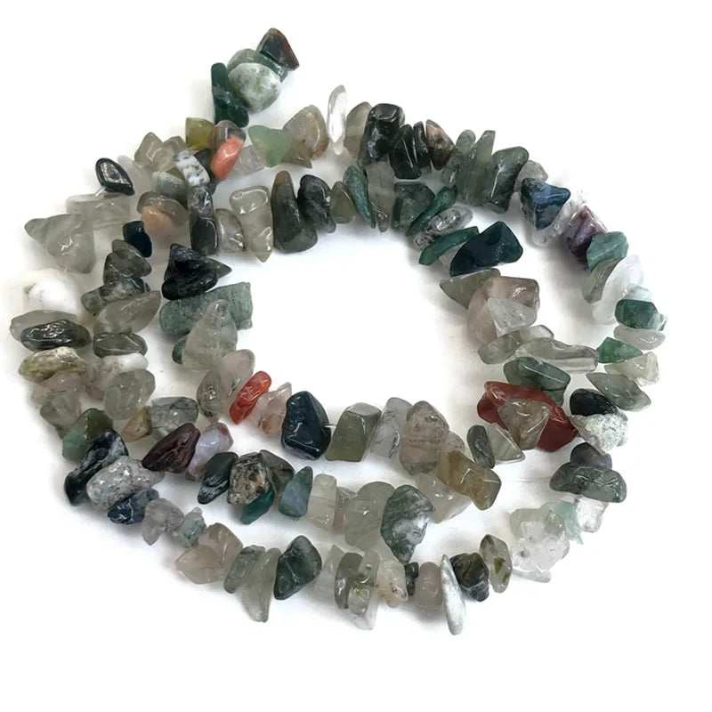 Natural Chips Stone Beads Irregular Gravel Crystal quartz Beads For Jewelry Making DIY Bracelet Necklace Accessories 16inches