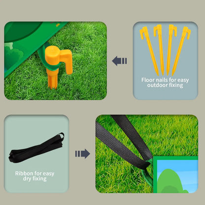 Golf Chipping Game Golf Chipping Battle Game With Hitting Mat Sticky Practice Mat With Club Putting Green Training Equipment For