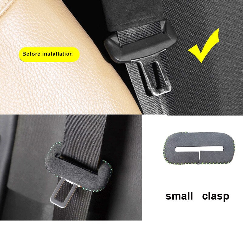 Car Safety Belt Buckle Covers for Hyundai I20 I30 IX35 I35 Accent Kia Picanto Sportage K5 3 Pro Ceed for Toyota RAV4 Renault