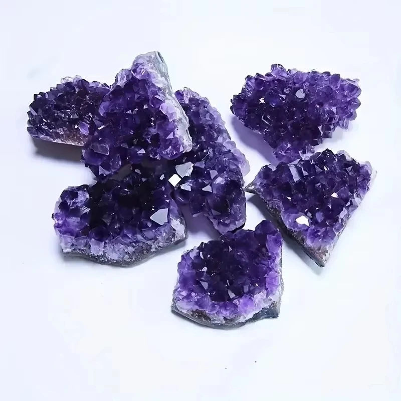 High Quality Natural Amethyst Geode Healing Crystal Amethyst Carved Clusters for Home Decor