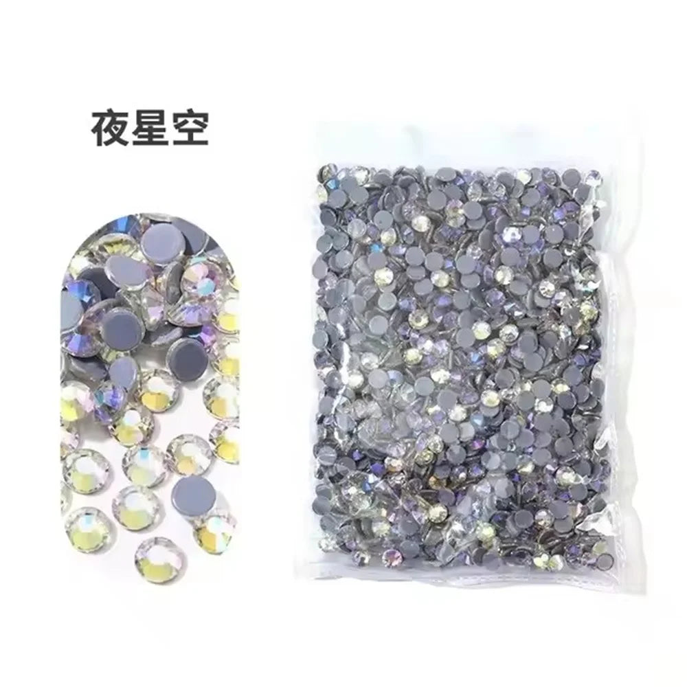 High Quality bulk Hotfix Rhinestones Ss6-ss30 Стразы Flatback Stones Glitter Crystal And Strass For Diy Nail Accessories
