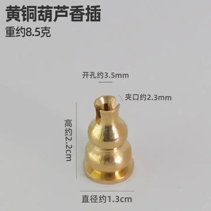 New 1PC Alloy Incense Burner Stick Holder Plate Buddhism Lotus Censer Nasturtium Bronze Incense Burner