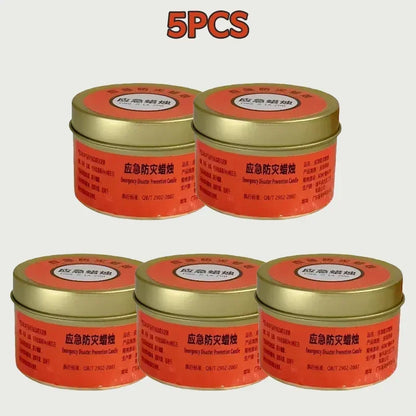 Emergency Candles for Household Power Outages Windproof Smokeless Disaster Prevention Emergency Supplies No Electricity Lighting