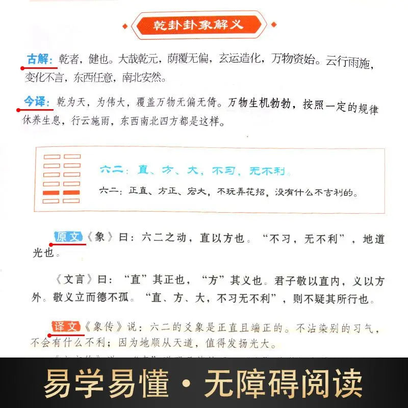 I Ching Complete Works Genuine Vernacular Zhou Yi Quan Book Illustrated I Ching Daquan Gossip Feng Shui Classic Books