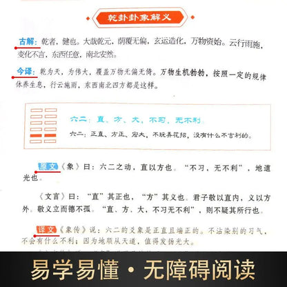I Ching Complete Works Genuine Vernacular Zhou Yi Quan Book Illustrated I Ching Daquan Gossip Feng Shui Classic Books