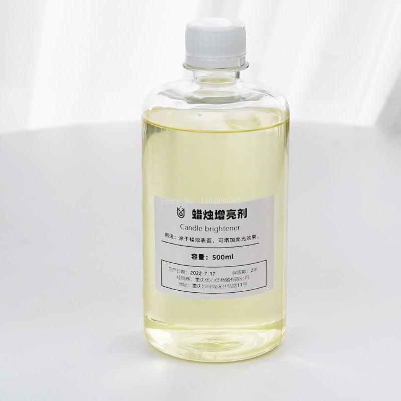 Reusable Mirror Light Oil Candle Surface Non-flame Retardant Brightener DIY Aromatherapy Candle Gloss Treatment Raw Materials