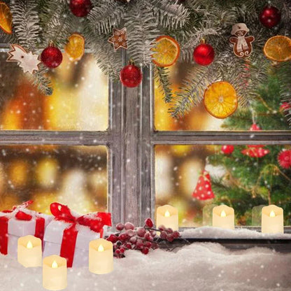 Rechargeable Led Candles Timer Remote LED Light Flameless For Wedding Room Garden Holiday Lighting Home Decor Tea Candle Lamp