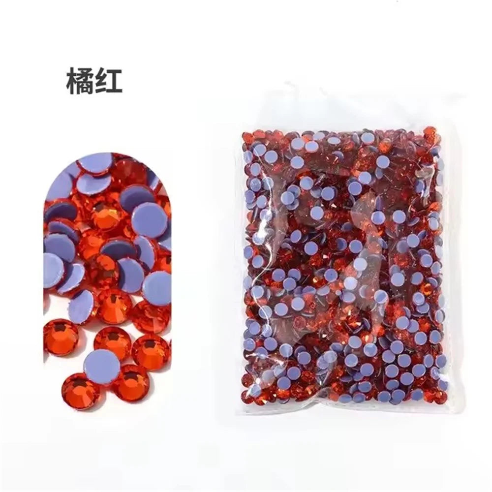 High Quality bulk Hotfix Rhinestones Ss6-ss30 Стразы Flatback Stones Glitter Crystal And Strass For Diy Nail Accessories
