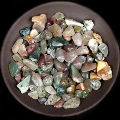 Natural Chips Gravel Stone Irregular Green Fluorite Amethysts Garnet Beads For Jewelry Making DIY Bracelet Necklace Accessories