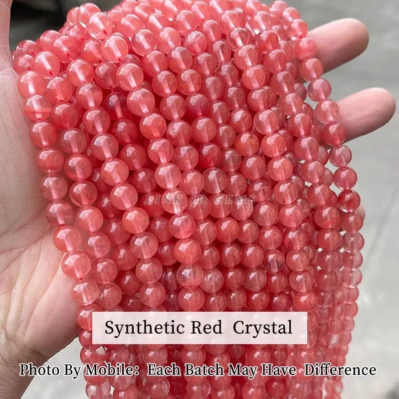 3A Natural Rock Quartz Beads Round Loose Spacer Flaws White Crystal For Jewelry Making Bracelet Necklace Diy Accessory Findings