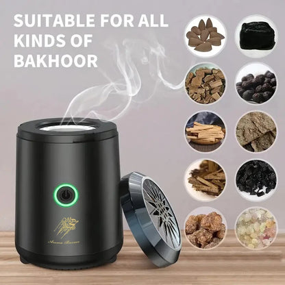 USB charging spice burner, portable electric aromatherapy diffuser - a popular small electric incense burner