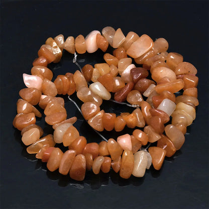 16 inch Natural Stone Beads Chips Beads 5-8mm Irregular Crystal Agate Gravel Beads Diy Bracelet For Jewelly HK058