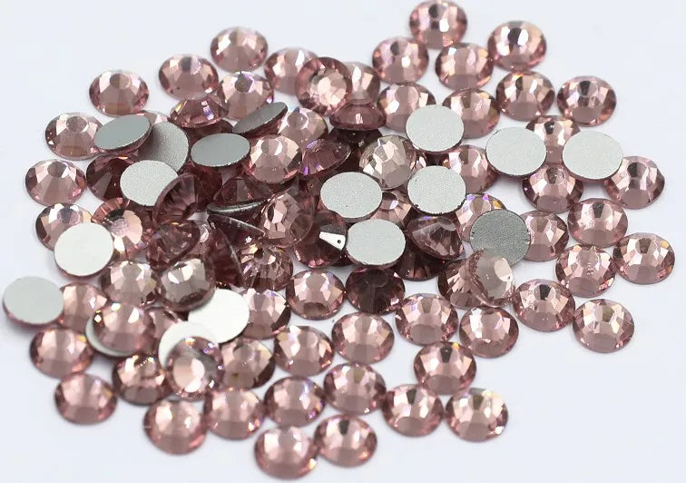 Multi colors SS3-SS30 Non Hot Fix Rhinestones flat back crystal strass glitter stone for DIY manicure 3D nail art fabric garment
