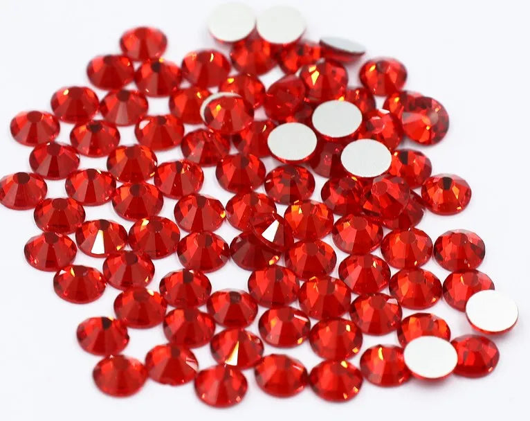 Multi colors SS3-SS30 Non Hot Fix Rhinestones flat back crystal strass glitter stone for DIY manicure 3D nail art fabric garment