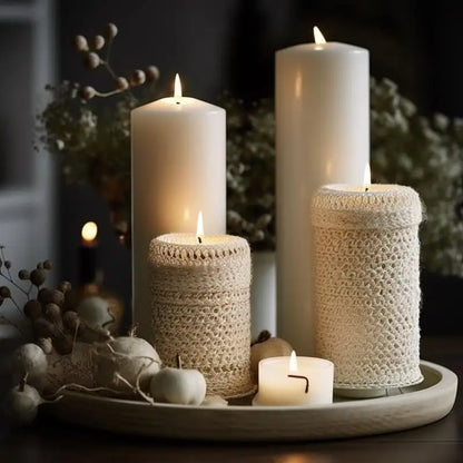 30-100 cái/bộ Bấc nến Cotton sáp bộ lõi sáp không khói tự làm lõi sáp đậu nành bấc đèn dầu hỏa dệt cung cấp vật liệu làm nến
