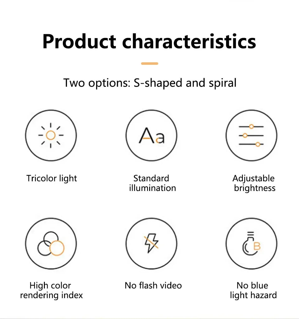 LED Night Light Spiral Table Lamp Modern Bedside Lamps Dimmable Night Lamp Office Living Room Bedroom Decoration Night Lights