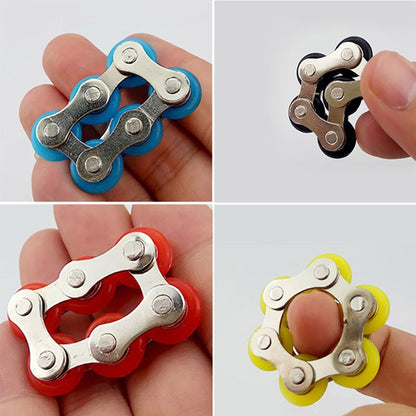 Fidget Flipper Roller Chain Anxiety Relief Toys Antistress For Adults Kids Stimtoy Autism Juguete Estres Y Ansiedad