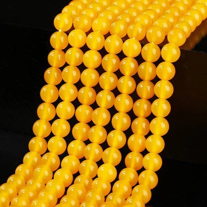 3A Natural Rock Quartz Beads Round Loose Spacer Flaws White Crystal For Jewelry Making Bracelet Necklace Diy Accessory Findings