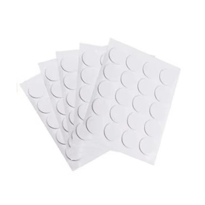 100 autocollants de mèche de bougie en mousse adhésive résistante à la chaleur, ruban adhésif double face pour fixer la base du support, fournitures de fabrication de bougies.