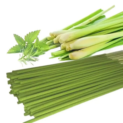 22CM Fragrance Lemongrass Incense Stick Incense Is Suitable for Home Office To Remove Odor and Lasting Fragrance