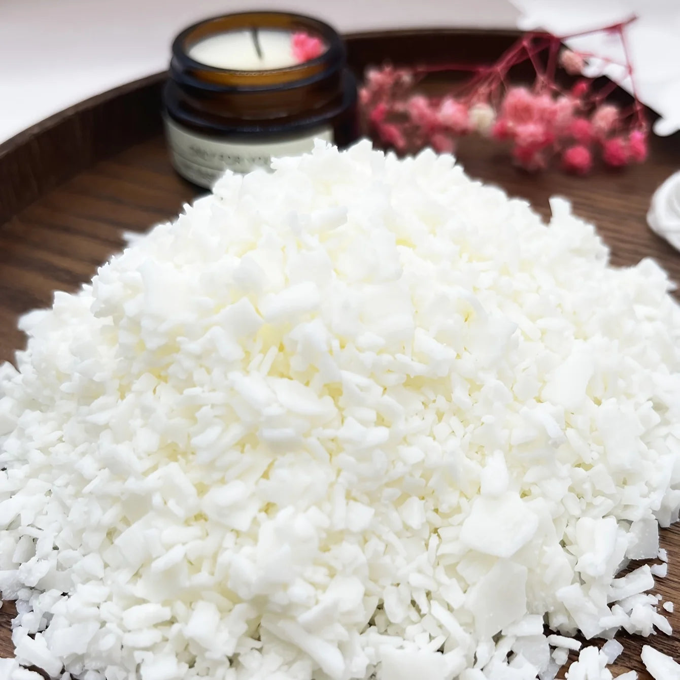 Candle Making Kits 100G Soy Wax DIY Candle Making Scented Candle Material Smokeless Candle Metal Wick Candle Holders Making