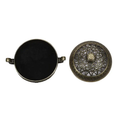 Exquisite Compact Incense Burner Three-Legged Stove Design Hollow Pattern Indoor Desktop Home Decorative Plate