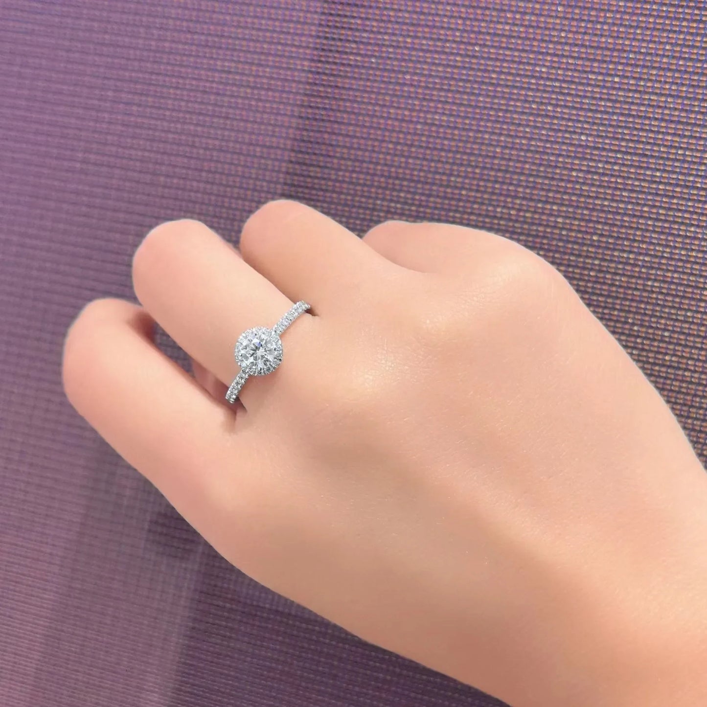 2025 New Original Round Water Drop Crystal High Jewelry Set Fashion Dazzling Women's Bracelet Earring Necklace Ring Wedding Gift