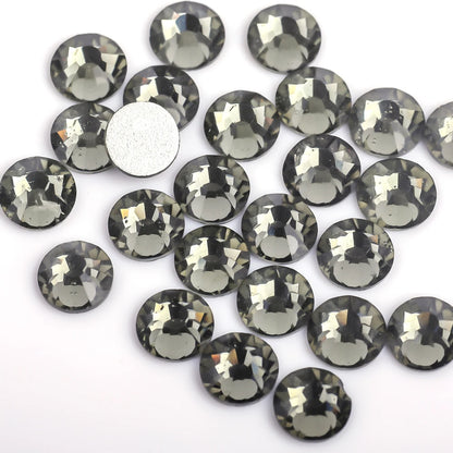 Glitter Crystal стразы Non Hotfix Rhinestones DIY Glass Rhinestone Flatback Diamond Nails Crystals Strass For Nail Charms Dress