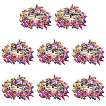 60-600pc Natural Reflux Tower Incense Smoke Odor Remove Anxiety Relief Fragrance Incense Cone Meditation Relaxation Aromatherapy