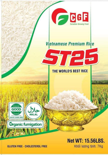CGF: Vietnamese Premium ST25 Rice (The World's Best Rice), 7kg