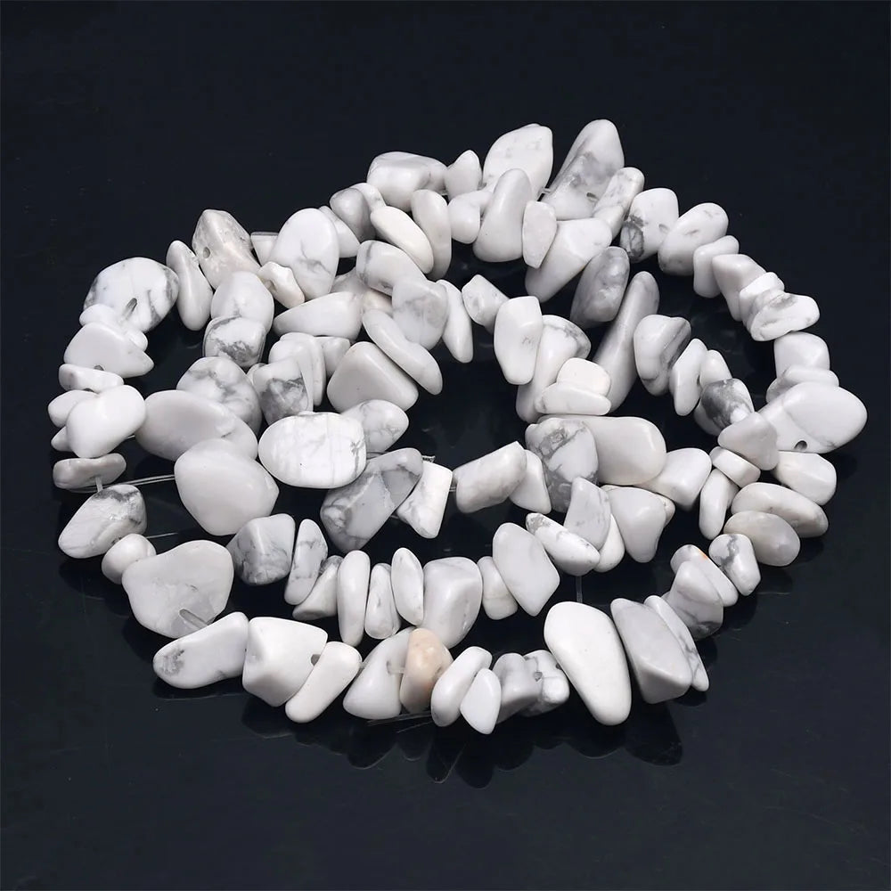 16 inch Natural Stone Beads Chips Beads 5-8mm Irregular Crystal Agate Gravel Beads Diy Bracelet For Jewelly HK058