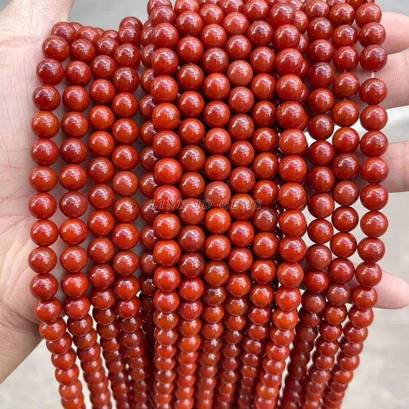 3A Natural Rock Quartz Beads Round Loose Spacer Flaws White Crystal For Jewelry Making Bracelet Necklace Diy Accessory Findings