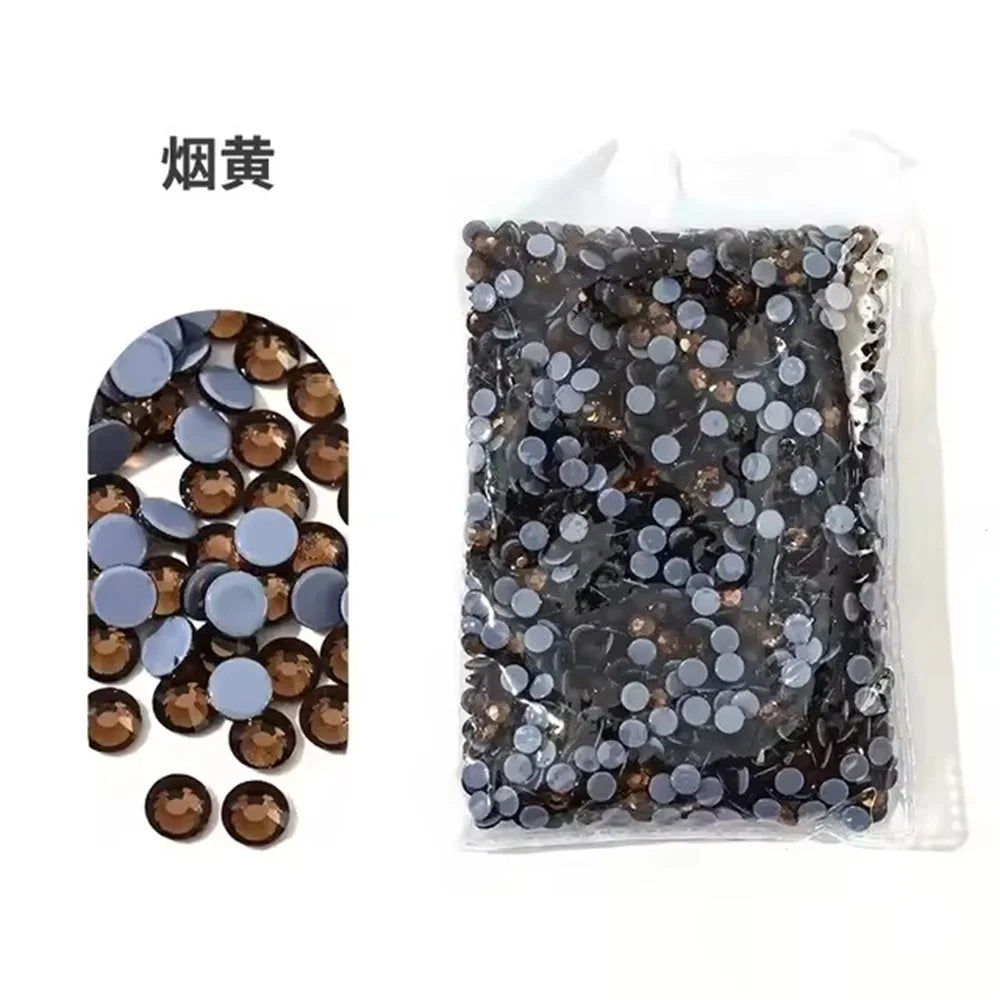 High Quality bulk Hotfix Rhinestones Ss6-ss30 Стразы Flatback Stones Glitter Crystal And Strass For Diy Nail Accessories