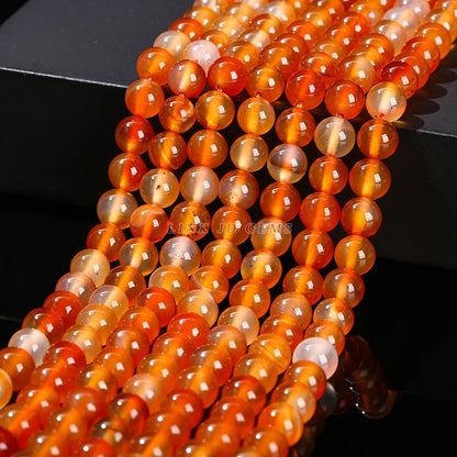 3A Natural Rock Quartz Beads Round Loose Spacer Flaws White Crystal For Jewelry Making Bracelet Necklace Diy Accessory Findings