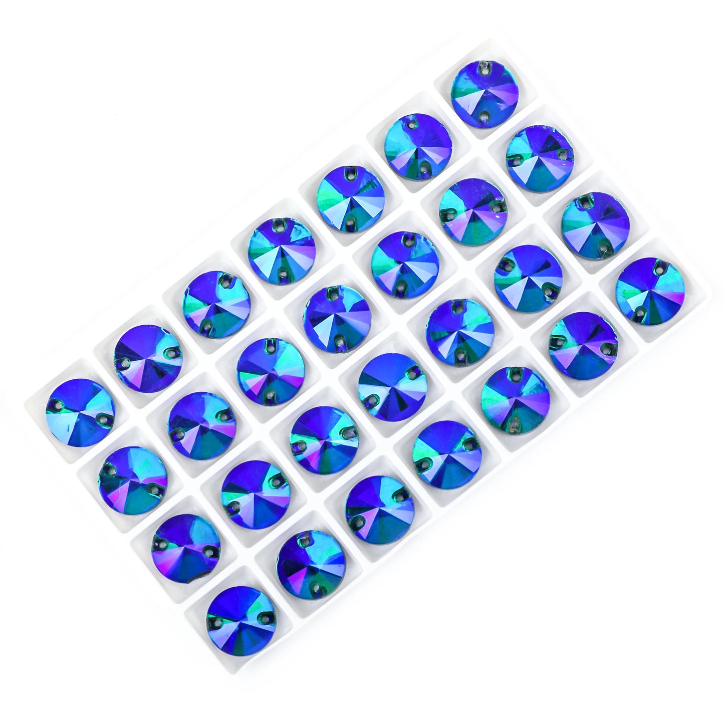 VC All Size Crystal Rhinestone AB Round Flatback Clothing Shell Beads Wedding Accessories Are Used For Decoration And DIY