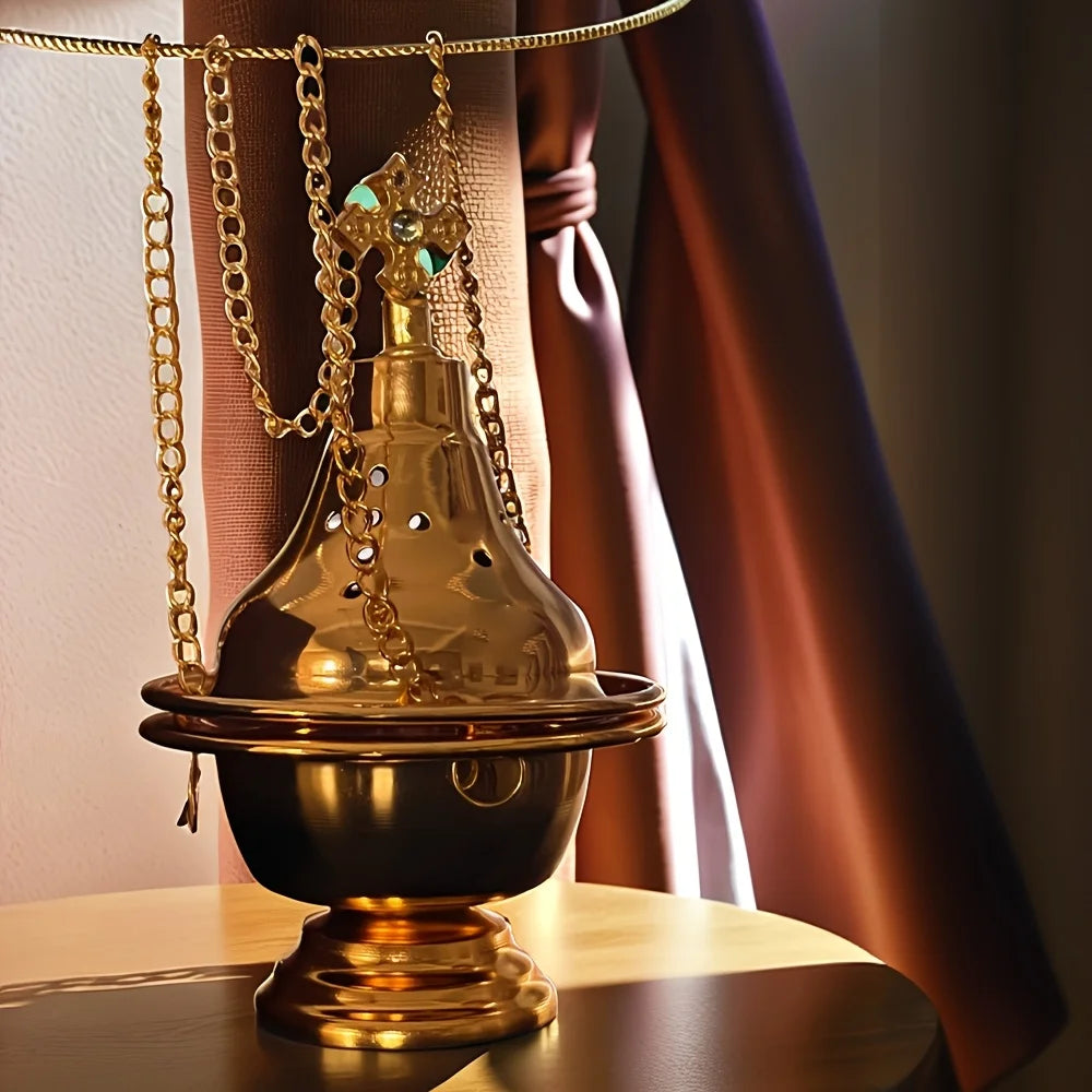 Multi-functional hanging incense burner; Aroma burner; Meditation smoke burner; Decorative