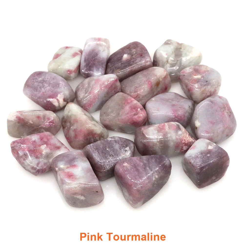 Natural Tumbled Stones Healing Crystals Quartz Gems Bulk Ore Gravel Specimen Energy Mineral Tank Aquarium Garden Home Decoration