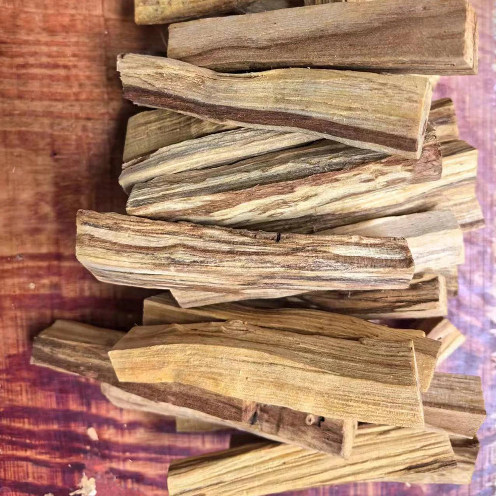 1-20PCS Palo Santo Sticks Natural Incense Stick Purifying Healing Stress Relief Wooden Aroma Diffuser Stick for Home Living Room