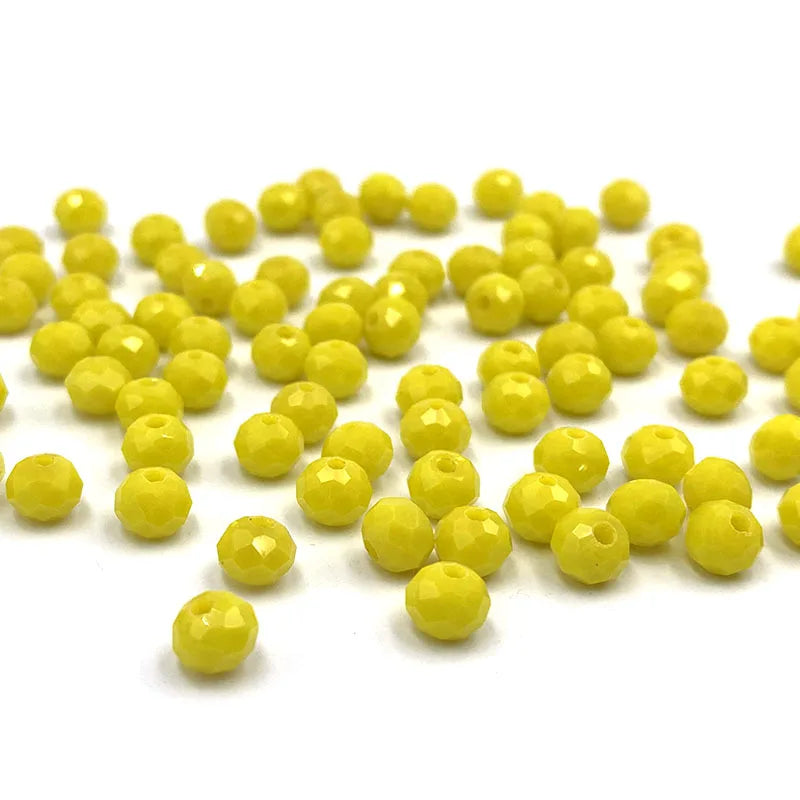 Colorful 2/3/4/6/8/10mm Austria Faceted Crystal Glass Beads For Jewelry Making DIY Accessories