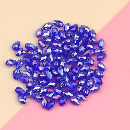 High-grade exquisite Austrian color crystal beads 3X5mm/100PCS crystal faceted beads jewelry DIY bracelet necklace accessories